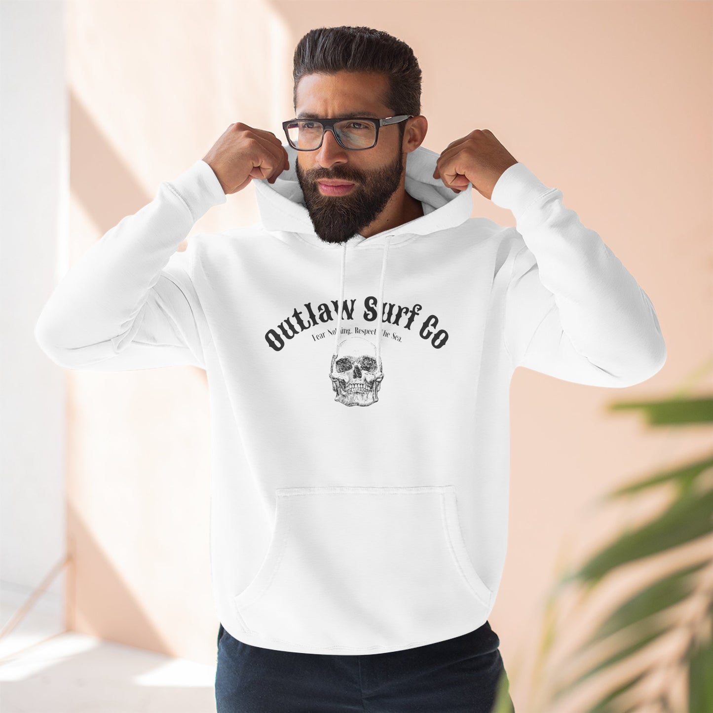 Respect the Sea Skull Hoodie