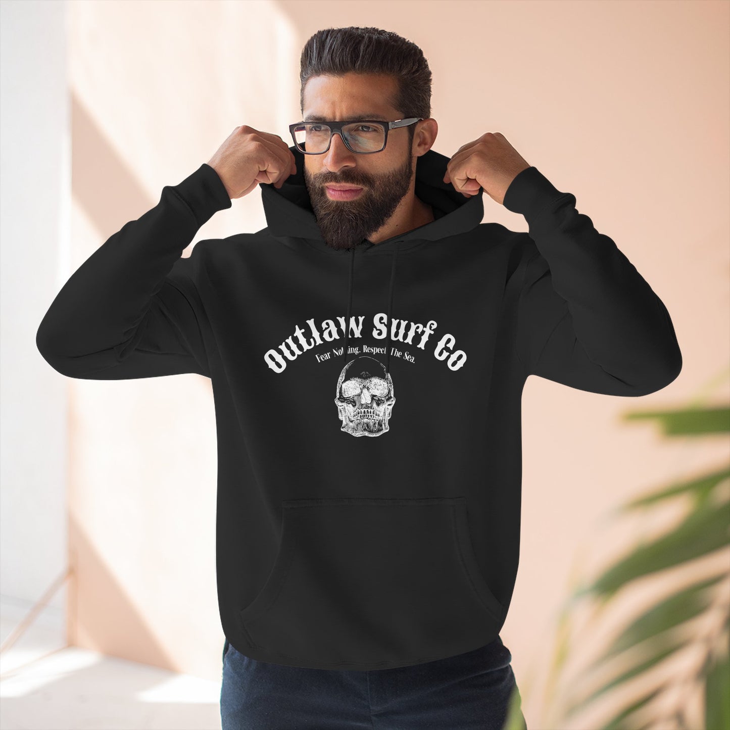 Respect the Sea Skull Hoodie