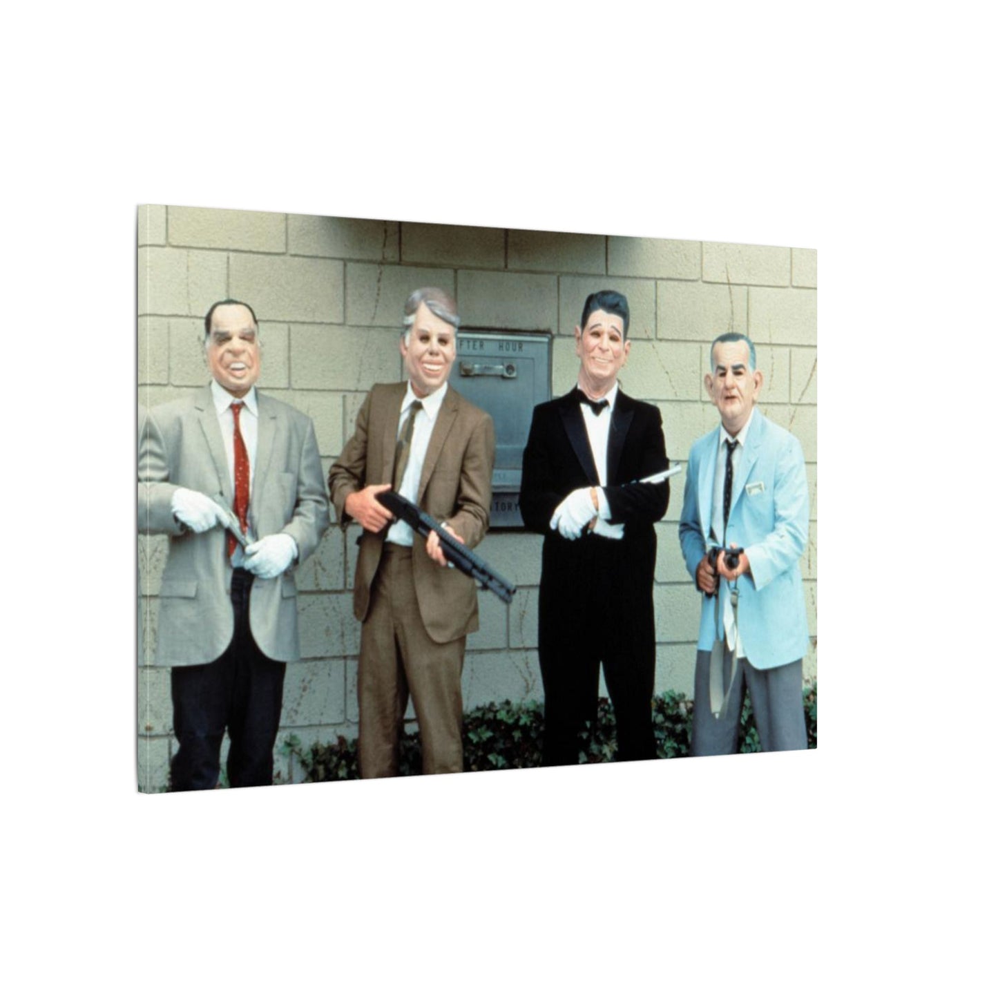 Point Break Canvas Wall Print "Point Break Legends: The Four Dead Presidents"