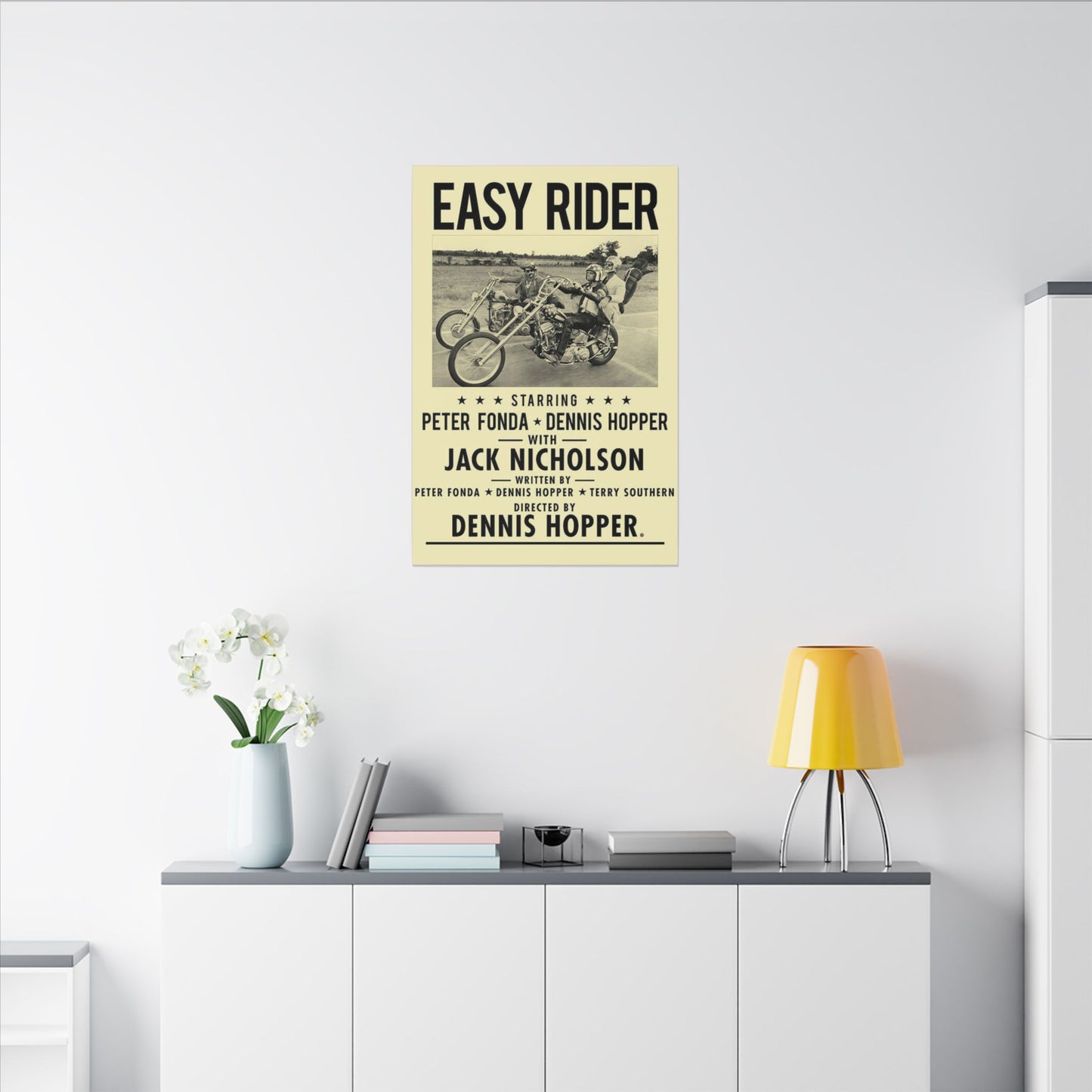 Easy Rider Movie Poster Canvas Wall Print