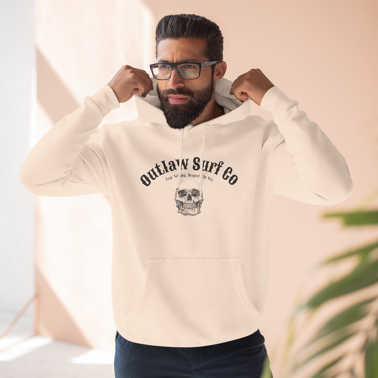 Respect the Sea Skull Hoodie