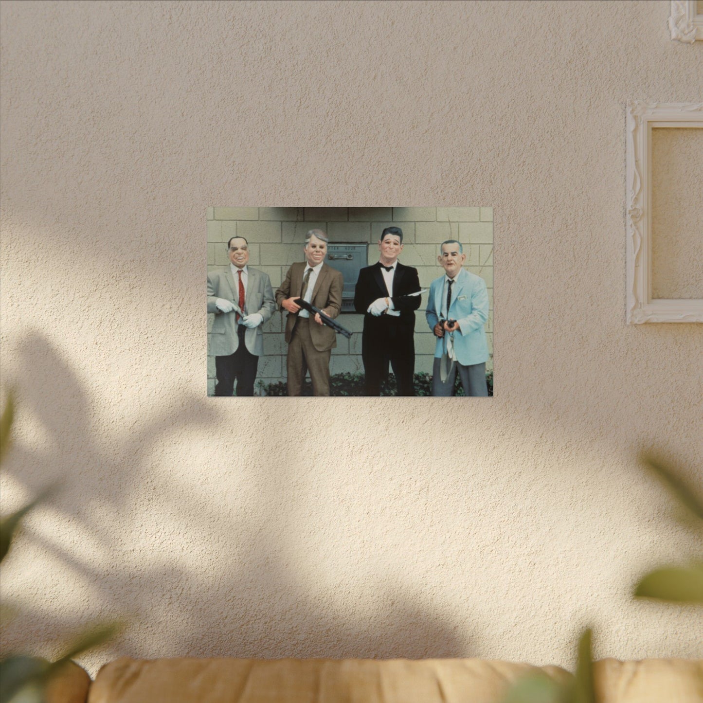 Point Break Canvas Wall Print "Point Break Legends: The Four Dead Presidents"