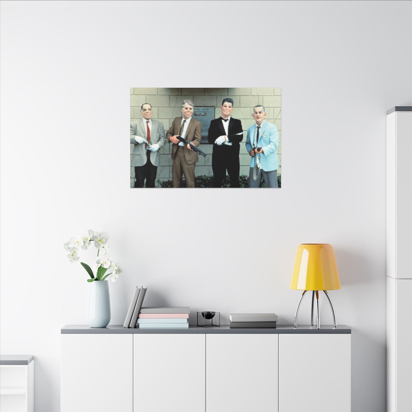 Point Break Canvas Wall Print "Point Break Legends: The Four Dead Presidents"