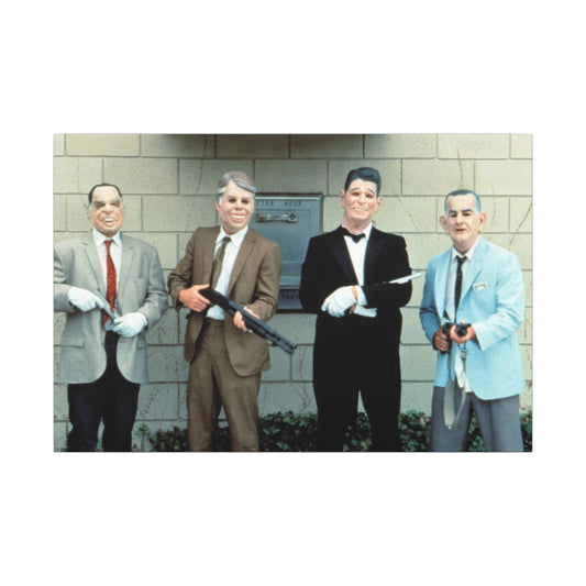 Point Break Canvas Wall Print "Point Break Legends: The Four Dead Presidents"