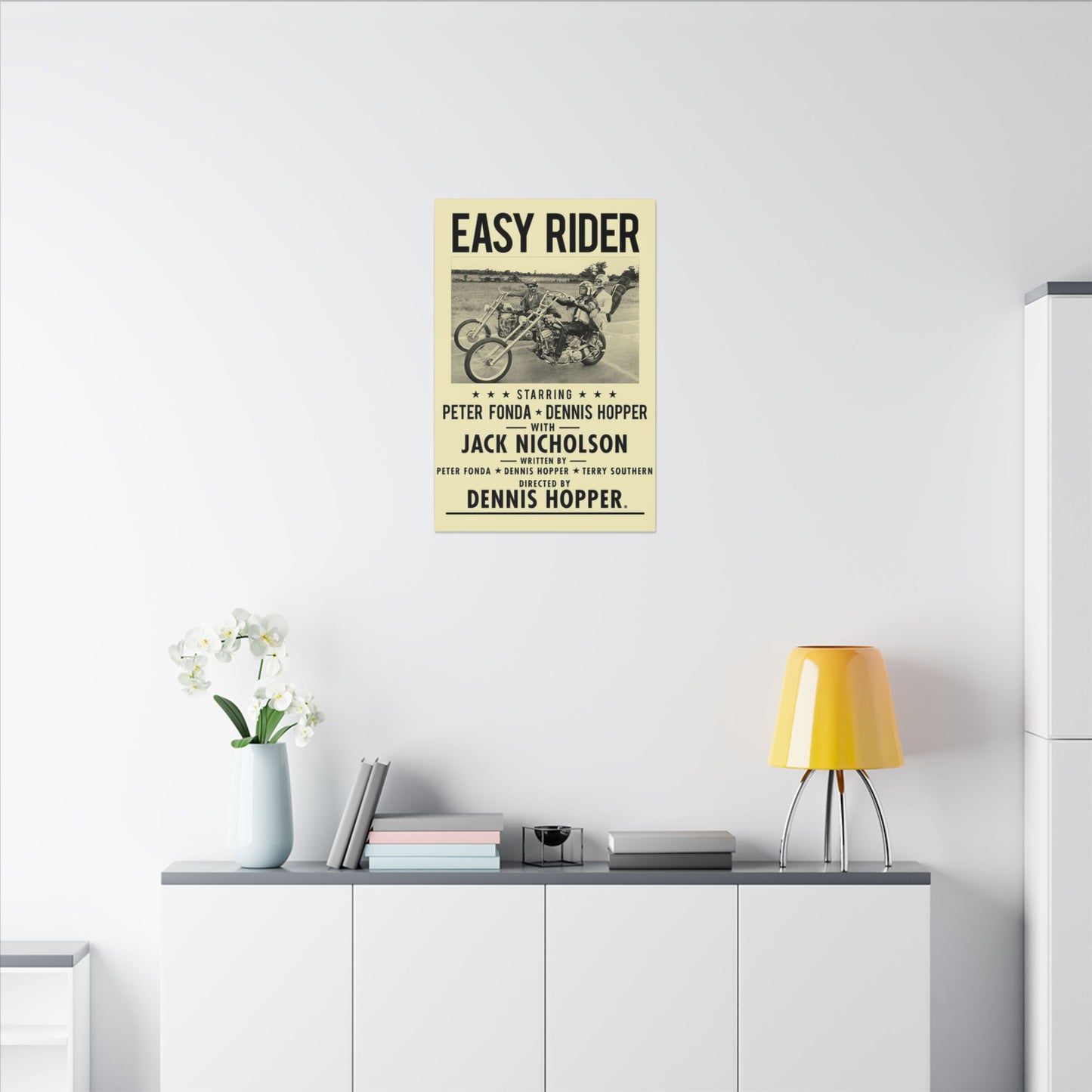 Easy Rider Movie Poster Canvas Wall Print