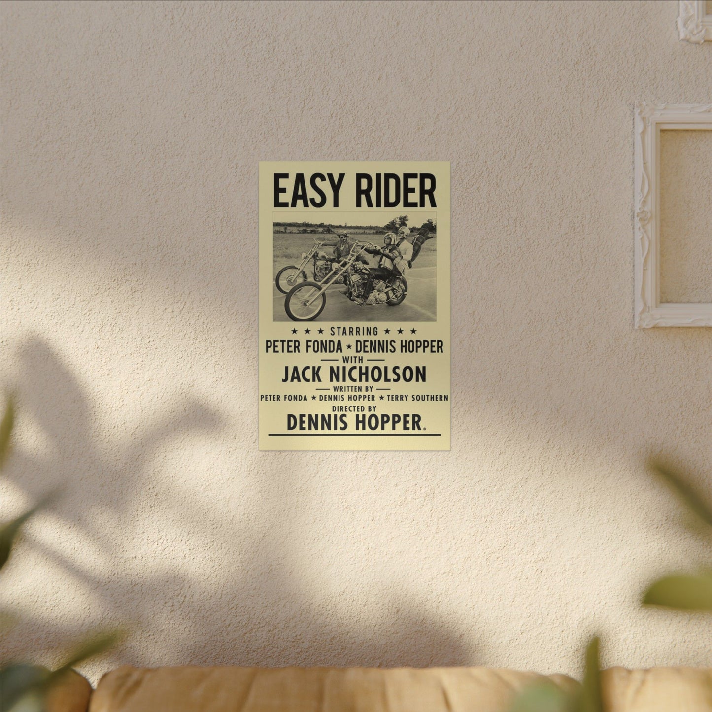 Easy Rider Movie Poster Canvas Wall Print