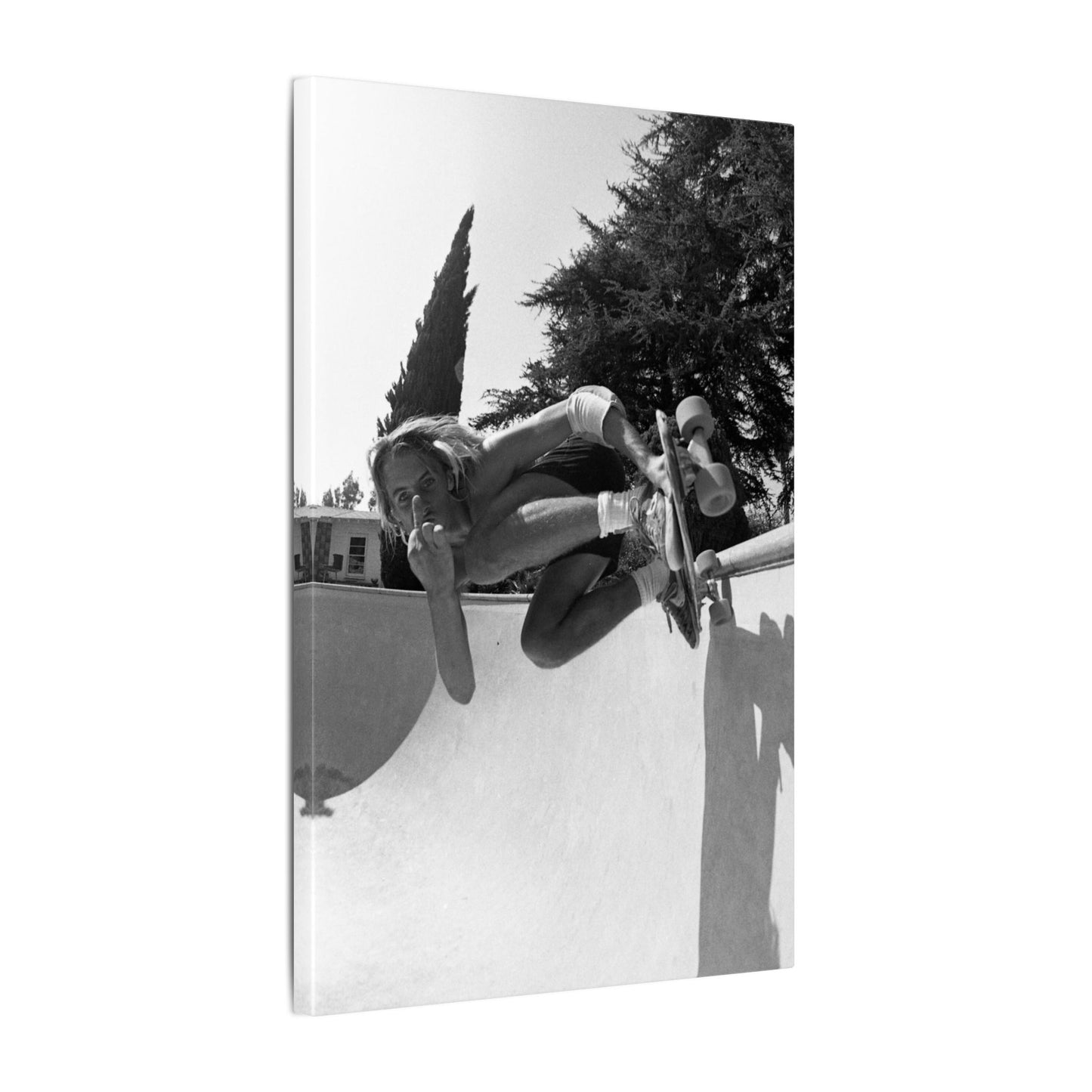 Jay Adams "Concrete Rebellion" Canvas Wall Print