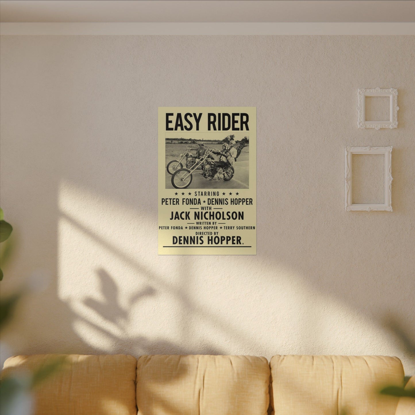 Easy Rider Movie Poster Canvas Wall Print